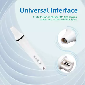 Dental Lab Ultrasonic Piezo Scaler Handpiece For EMS/WOODPECKER Tips Detachable - Picture 1 of 12