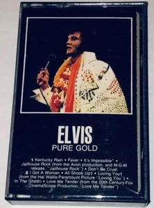 Elvis Presley Pure Gold Rock Music Cassette 1P33 - Picture 1 of 6