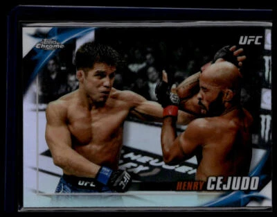2019 Topps Chrome UFC #UFCK-HC UFC Knockout Chrome Henry Cejudo - Image 1 of 2