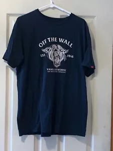 VAN OFF THE WALL COUGAR T SHIRT SIZE L CHEST IS 21" LENGTH 29" - Picture 1 of 5