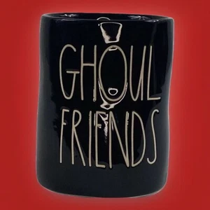 NEW Rae Dunn Candle "Ghoul Friends" Halloween Vanilla Bourbon  Great GIFT - Picture 1 of 7