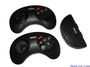 ##2 Original SEGA Mega Drive Infrared Controller/Control Pads+Receiver ## - Picture 1 of 1