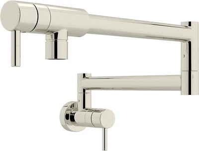 Rohl QL66L-PN-2 - Grifo de llenado de olla en níquel pulido Foto 1 de 3