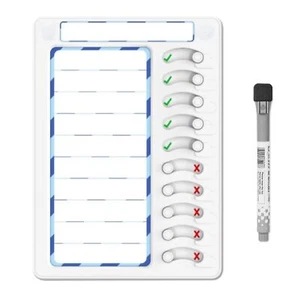DIY Blank Chore Chart Memo Boards - Home Chore Schedules Memo Checklist Plan ... - Picture 1 of 7