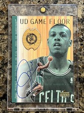 Paul Pierce AUTO 2001 Upper Deck UD Game Floor Edition On-Card Autograph Rare SP
