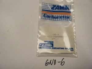 NEU ZAMA DICHTUNG UND MEMBRAN KIT TEILENUMMER GND-6 - Bild 1 von 2