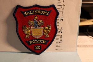 police patch   SALISBURY POLICE NORTH CAROLINA - Picture 1 of 1