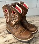 Ariat Fatbaby Cowgirl Western Boots Powder Brown Kids Girls Youth SZ 2