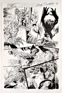 WOLVERINE: DOOMBRINGER 1 PG 43 ORIGINAL MARVEL COMIC ART DUTKIEWICZ PALMIOTTI 97 - Picture 1 of 5