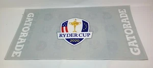 Ryder Cup 2020 Grey Team USA Gatorade Towel Gray Cotton/Polyester 40" x 22" New - Picture 1 of 12