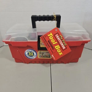 My First Craftsman Tool Box 31 Pieces New Unopened Unused - Picture 1 of 8