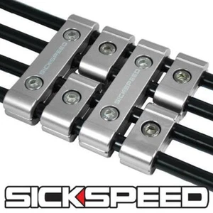 6PC POLISHED WIRE SEPARATOR FOR 8MM 9MM 10MM MSD NGK TAYLOR EXCEL ACCEL SBC - Picture 1 of 1