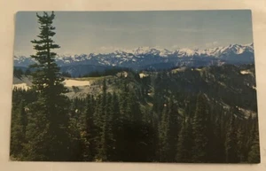 Schneebedeckte Olympische Berge Bundesstaat Washington. Ak (P2) - Bild 1 von 2
