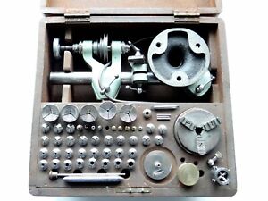 PULTRA 10, 8mm Watch & Clockmakers Lathe. With Comprehensive Set Of Tools. Used.