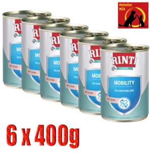 Rinti Canine Mobility Rind 6x400g Unterstützung Gelenkstoffwechsel Osteoarthriis - Bild 1 von 2