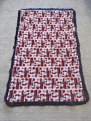 Manta roja para camión de bomberos Foto 1 de 3