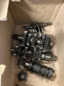 1974 1975 1976 HONDA XL100 COMPLETE TRANSMISSION GEAR BOX - Bild 1 von 4