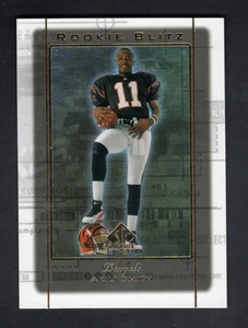 1999 SP Authentic Rookie Blitz #RB11 Akili Smith Cincinnati Bengals RC - Picture 1 of 2