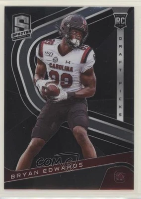 2020 Panini Chronicles Draft Picks Spectra Bryan Edwards #11 Rookie RC - Image 1 of 2