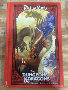 🐉 Rick & Morty vs Dungeons & Dragons Hardcover Buch Gamestop Exklusiv - Bild 1 von 7