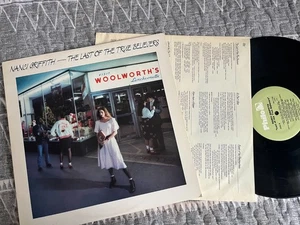 NANCY GRIFFITH THE LAST OF THE TRUE BELIEVERS ORIG VINYL LP  NM-/VG++ - Picture 1 of 3