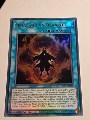Branded in White●Ultra Rare●SPANISH●YUGIOH●CH01●2025●NM●E878 - Image 1 of 2