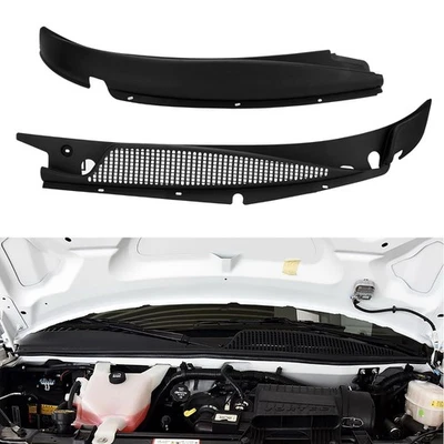 Rejilla del panel del capó del limpiaparabrisas para Chevy Express GMC Savana 1500 2500 3500 1996-2017 Foto 1 de 2