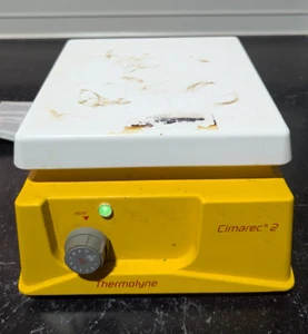 Barnstead Thermolyne HP46825 Cimerac 2 Hotplate / 7 x 7" Hot Plate / TESTED - Picture 1 of 10