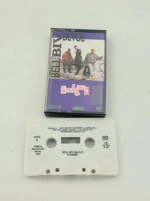 Vintage Bell Biv DeVoe Cassette Poison 1990 Album Hip Hop R&B MCA Tested Tape - Image 1 of 3