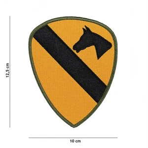 Aufnäher  US-Army  1st Cavalry    ca 10x12,5   cm in farbe - Bild 1 von 1