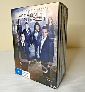 Person Of Interest : Season 1-5 Complete Series (DVD, 2017) Jim Cavieze  - Reg 4 - Picture 1 of 11
