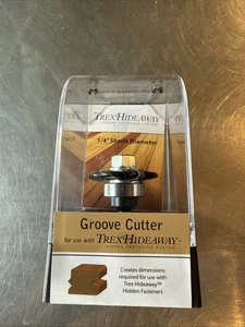 TREX NUTFRÄSER OBERFRÄSER TREX HIDEAWAY 1/4 ZOLL SCHAFTDURCHMESSER - Bild 1 von 4