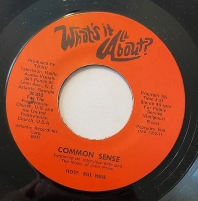 Bill Huie Whats It All About 305/306 45 Interview 45 Atlanta Rhythm Section  - Image 1 of 2