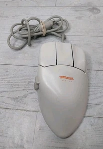 Vintage Contour Mouse Right Handed Medium Ergonomic PC PS2 S-39 Trackball Works - Picture 1 of 6
