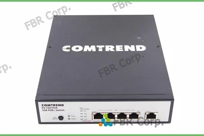 Comtrend ES-7201PoE Unmanaged 5-Port PoE+ Gigabit Ethernet Switch - Image 1 of 4