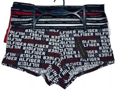 Tommy Hilfiger Mujer 5 Pares Mezcla Algodón Niños Pantalones Cortos Ropa Interior Bragas Talla XL Foto 1 de 4