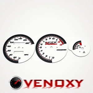 Yamaha YZF 1000 Thunderace Gauge Faces MPH WHITE - Bild 1 von 1