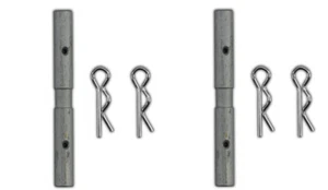 2 x Front Brake Caliper Pins & Clips for FZS600 Fazer 98-03 FZS1000 01-05 - Picture 1 of 2