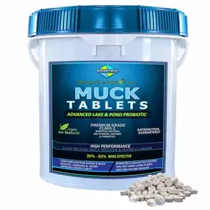Shore-Tech Industries Lake Muck Reducer Tablets - Advanced Lake & Pond Probiotic - Imagen 1 de 6