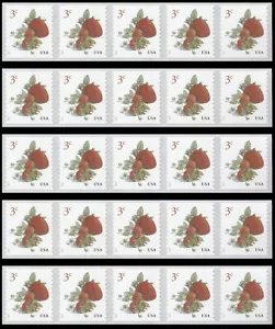 US 5201 Strawberries 3c coil strip 5x5 MNH 2017 - Picture 1 of 1
