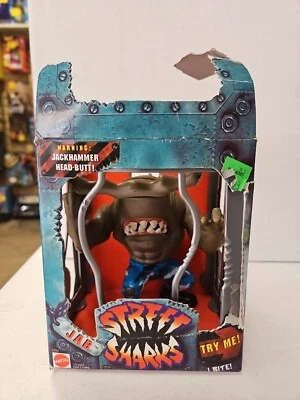 Street Sharks Jab Hammerhead 1994 raro camuflaje azul Foto 1 de 4