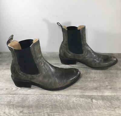 Botas al tobillo Frye 76600 Carson Chelsea gris carbón para mujer talla 8,5 B Foto 1 de 4