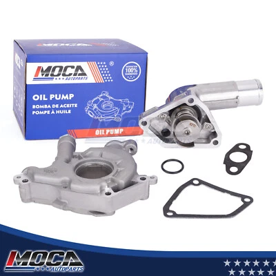 Oil Pump Thermostat Housing Assembly for 02-07 Nissan Altima Maxima Quest 3.5L - Image 1 of 4