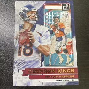 Peyton Manning -2022 Donruss All-Time Gridiron Kings #AT-4 Denver Broncos - Picture 1 of 2