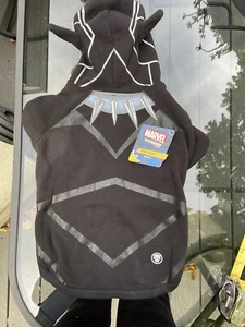 Marvel Black Panther Dog Hoodie Large - Picture 1 of 4