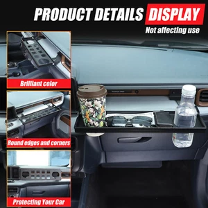Alloy Car Foldable Dashboard Multipurpose Storage Rack For Ford Maverick 2022-25 - Picture 1 of 12