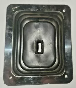 OLD-SCHOOL Vintage Hurst 3 4 Speed Manual Transmission Floor Shifter Boot Trim - Picture 1 of 5