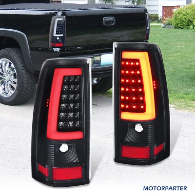 Par de luces traseras de humo lámparas de freno para Chevy Silverado 1500 2500 3500 2003-2006 Foto 1 de 4