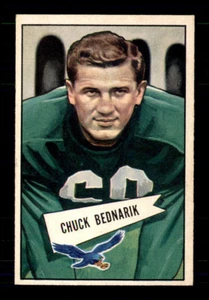1952 Bowman Small #10 Chuck Bednarik NM - Picture 1 of 2