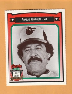 Tarjeta Corona Aurelio Rodríguez Baltimore Orioles 1991 #390 9D - Imagen 1 de 2